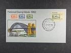 1982 Australian 1st Day Cover - National Stamp Week - Scott# 846
