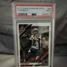 Panini Donruss Optic Tom Brady #63 PSA 9 New England Patriots 2019 Base NFL