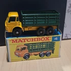 Matchbox Lesney #4 Dodge Stake Truck w/original box-Vintage
