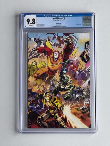 Transformers 9 Void Rivals 10 Destro 1 Scarlett CGC 9.8 Howard Connecting Covers - Picture 4 of 5