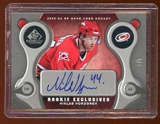 NIKLAS NORDGREN 2005 SP GAMEUSED RC AUTO 1/5 RC EXCLUSIVES   SUPER RARE   AUTO