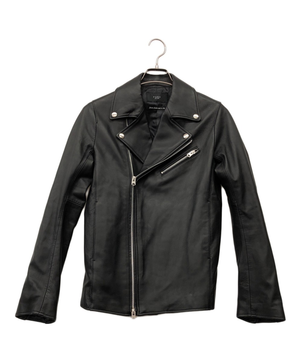 FUGA 00s horse skin leather ridersjacket