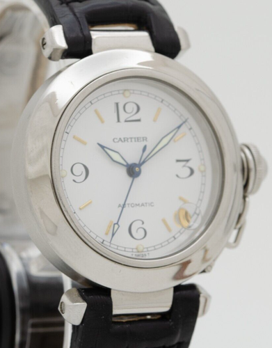 Cartier Pasha 2324 35mm Stainless Steel Automatic Diver Date Watch - Picture 17 of 23