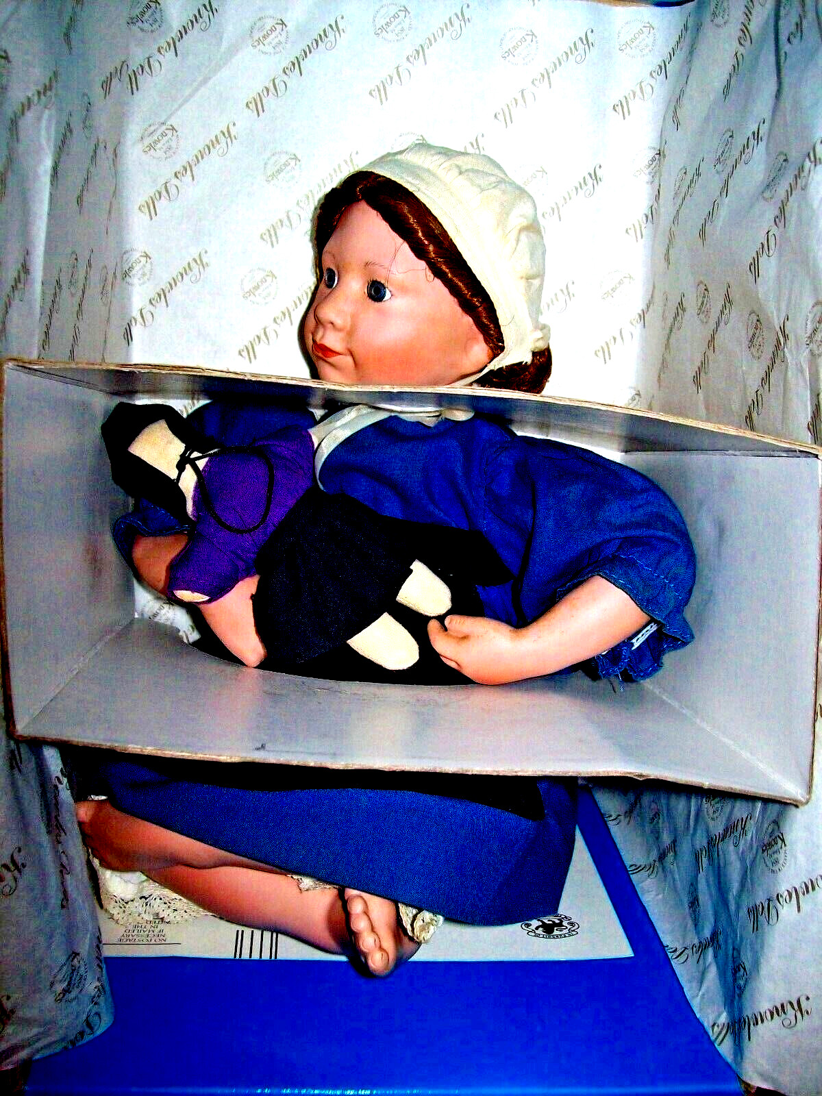 Ashton Drake/Knowles/ Amish Blessings Porcelain Doll 