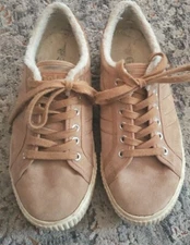 Gola Nordic Suede Sherpa Lined Sneakers Size 8