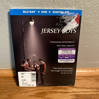 Jersey Boys [New Blu-ray] 2 Pack DVD & Blu Ray, Dolby