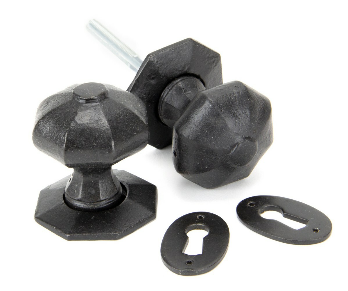 From The Anvil 92064 External Beeswax Octagonal Mortice/Rim Knob Set