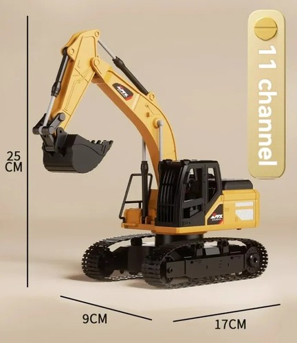 RC Excavator 2.4G Remote Control Engineering Vehicle Toy Kids Christmas Gift - Picture 16 of 26