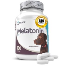 K9 Select Melatonin, specially formulated with your dog in mind 