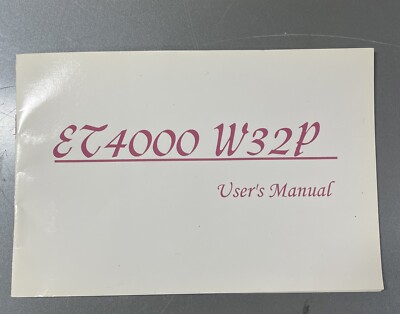 2theMax W32PCI PCI Grafikkarte (Tseng ET4000/W32p) 1994 Users Manual