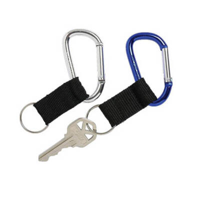Rexel Carabiner Key Holder Assorted Pack of 2pcs Easily Attaches High Quality