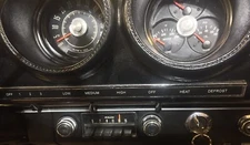 1968-69 FORD TORINO, FAIRLANE, RANCHERO, COBRA: DASH CONTROL STRIP