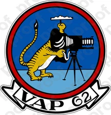 STICKER USN VAP 62 TIGERS