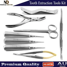 Coupland Elevators Tooth Extraction Tools Kit Castroviejo TC Friedmann Forceps