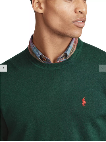 Polo Ralph Lauren Men's RL Fleece Sweatshirt - College Green - Size 2XL