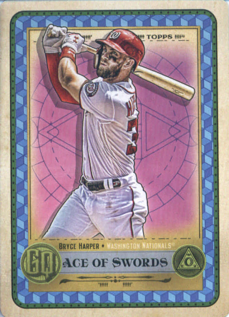 2019 Topps Gypsy Queen Tarot of the Diamond #14 Bryce Harper