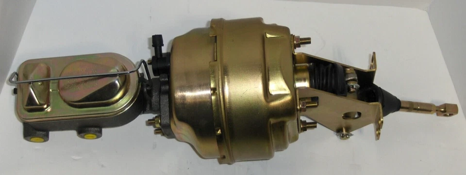 Amplificador de freno de doble potencia de 8" y cilindro maestro para carrocería Mopar Dodge A E B 1963-74 Foto 2 de 4