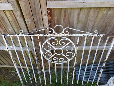 Vintage 1930-60 Apx House Original Wrought Iron Gates