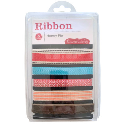 Cosmo Cricket Scrapbook Embellishment  Ribbon - Honey Pie - 5 yards of Ribbon