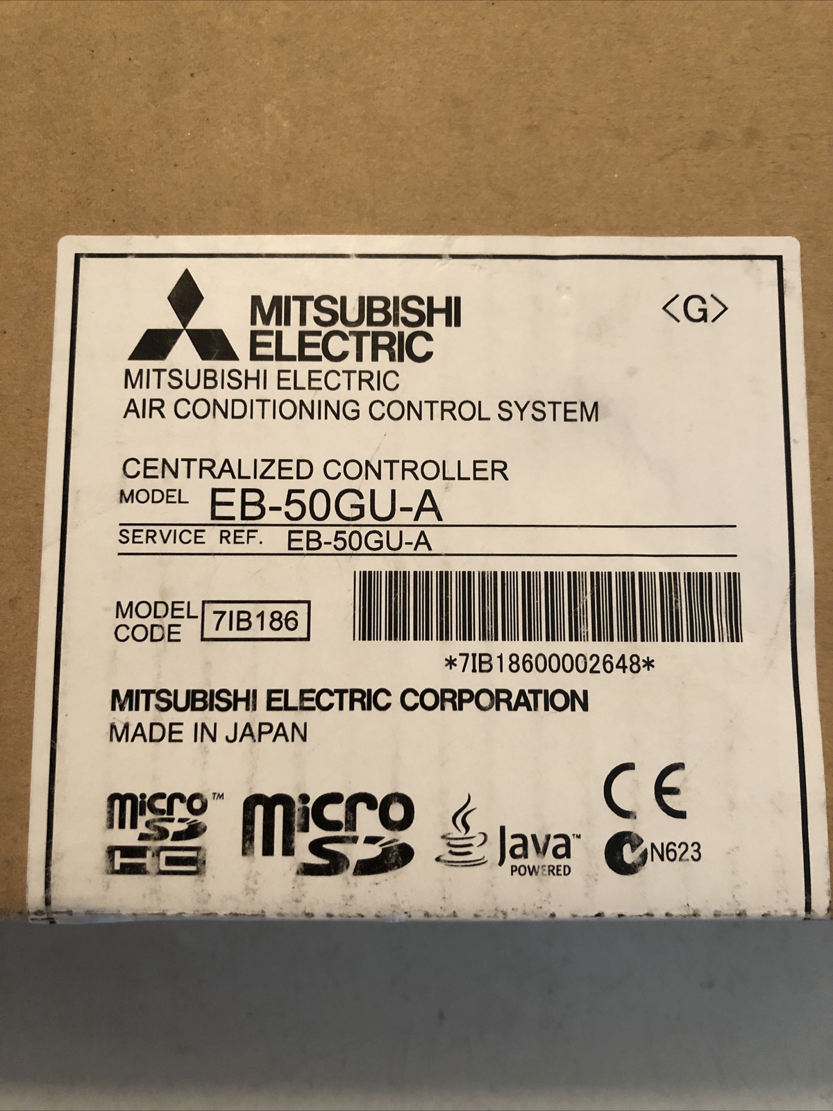 mitsubishi electric centralized controller model EB-50GU-A air conditioning  | eBay
