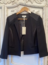 Linea Black Jacket Bnwt Rrp £99 Uk Size 12