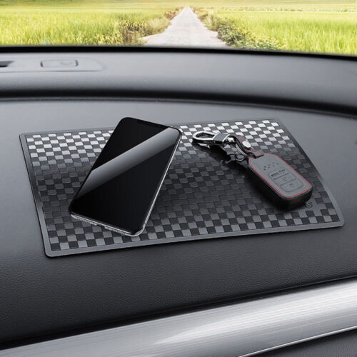 Car Dashboard Sticky Mat Anti Non Slip Gel Dash Pad For Mobile Phone GPS Cell - Picture 1 of 11