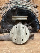 1 - EASY GRIP  Profiled Black Limba   Turkey  Call Pot  No Tools Needed