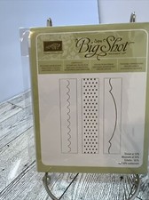 Stampin' Up Sizzix Big Shot Textured Impressions ADORNING ACCENTS 125601 3-ct