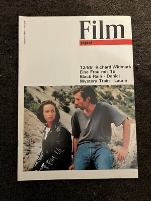 epd Film 12/1989 (6. Jahrgang) u.a. Richard Widmark Cinema Paradiso Valmont
