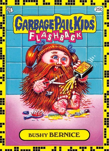 GARBAGE PAIL KIDS 2011 FLASHBACK SERIES 2 PICK-A-CARD YELLOW BASE STICKERS TOPPS - Picture 100 of 321