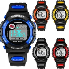 Kids Digital Electronic Watch Waterproof Boys and Girls Sports LED Watches Gifts