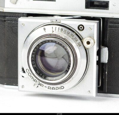アグファ カラート36 ヘリゴン Agfa Karat 36 Folding Rangefinder Camera W/ Rodenstock Heligon 2