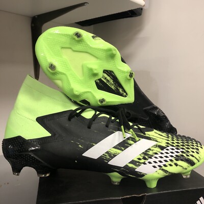 ADIDAS PREDATOR MUTATOR 20.1 FG EH2892 BLACK GREEN SIZE 11.5