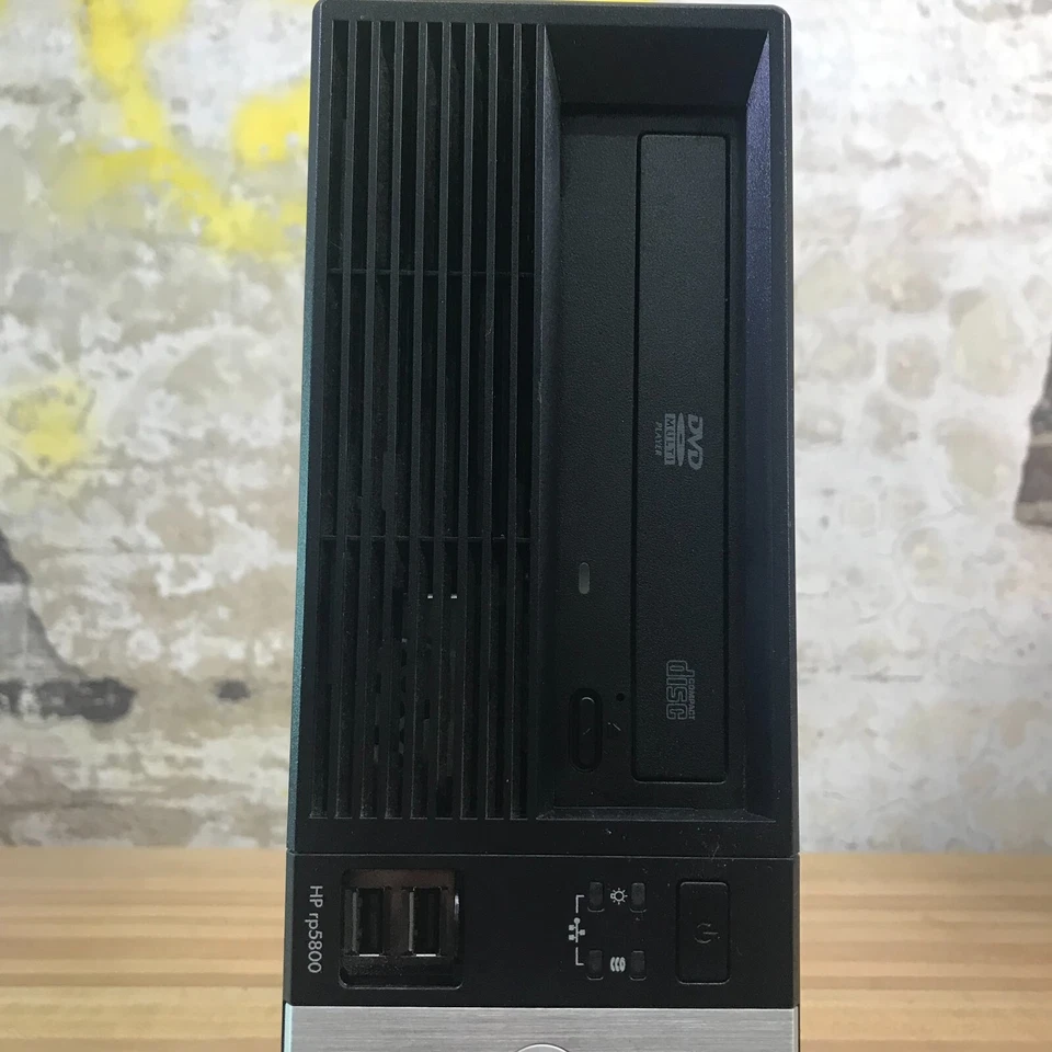 HP rp5800 Desktop PC Pentium G850 2.90GHz 6GB RAM 250GB HDD Windows 7 Pro 32-Bit - Image 3 of 4