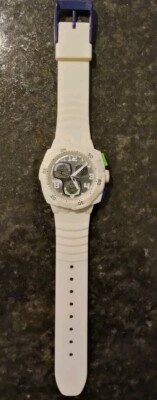 Swatch Chrono Plastic Flying Provocacy SUIW400 Bright White  display picture 1