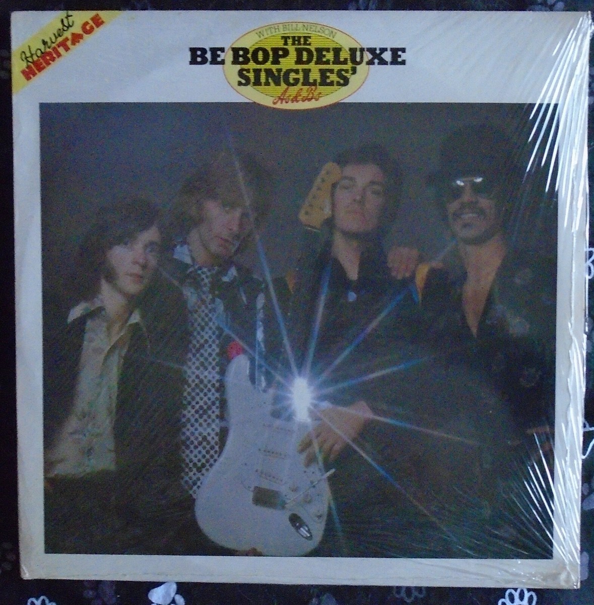 【未開封LP３枚】BE BOP DELUXE アルバム BILL NELSON BE BOP DELUXE WITH BILL NELSON, Singles A's & B's UK New Old