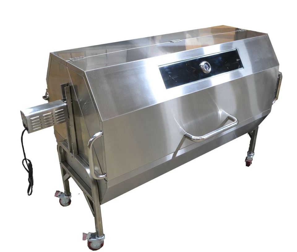 XXL 59" propano/carbón acero inoxidable asador - 59" x 28" x 22" (LxWxH) Foto 3 de 4