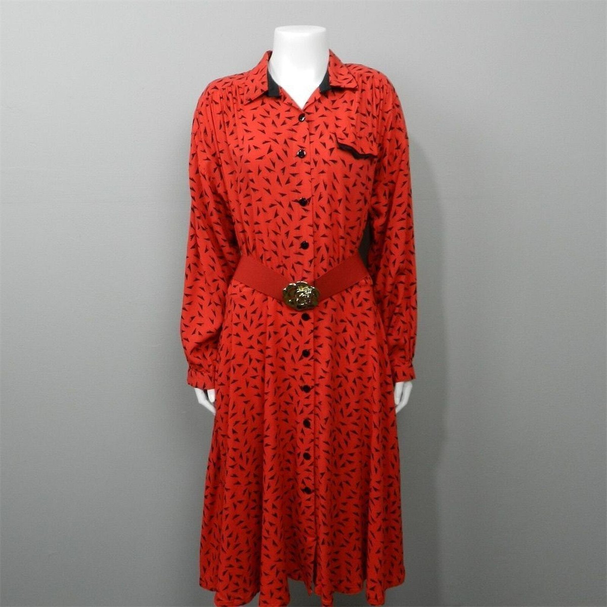 90s swing dress Vintage 80s Midi Size 16 Belted Red Retro Western Rockabilly Cocktail dress SEQUIN SASH MINI DRESS evening and is framed by Color:Coral Pink