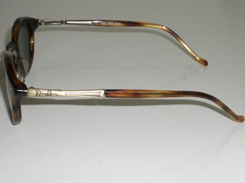 VINTAGE B&L RAY BAN ELEGANTE MEHRFARBIGE G15 TRADITIONELLE SONNENBRILLE MIT FLEXIBLEN SCHARNIEREN - Bild 6 von 7