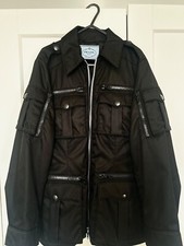 Prada Nylon Puffer Coat Womens 2019 With Removable Belt