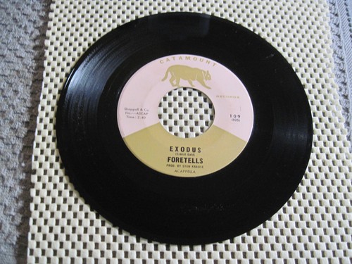 ACCAPELLA THE FORETELLS / EXODUS / RETURN TO ME / CATAMOUNT 45 RPM EXCELLENT - Picture 3 of 3