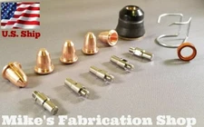 13PC Klutch Plasma Cutter 275i & 375 Consumables S45 1646104 1646103 + Ret. Cup