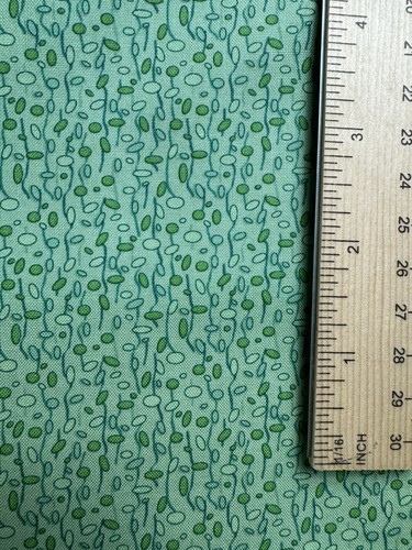 Prism quilt fabric by Free Spirit D814-410 green leaves and vines - Picture 2 of 4