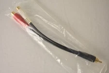 RCA Splitter 1 Male to 2 Female Audio Cable, RCA Y Adapter RCA Extension Cord