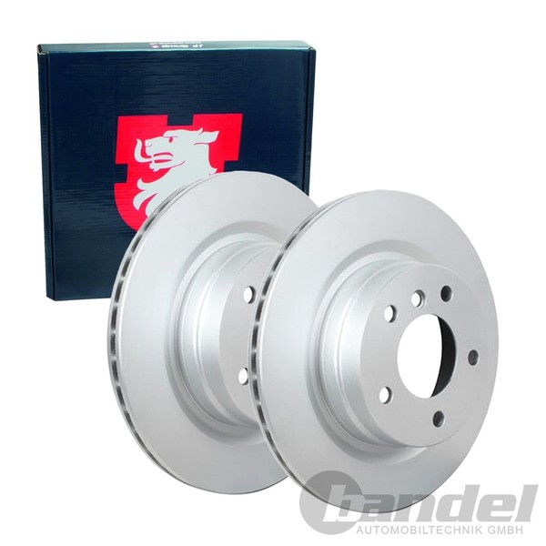 2X JP Group Bremsscheiben Ø300Mm InnenbelÜFtet Hinten Passend FüR BMW 1 3-image