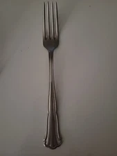 1 Roneusil Dinner Fork with Scallop Scroll Stainless