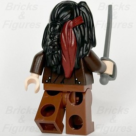 LEGO Pirates of the Caribbean Captain Jack Sparrow Minifigure Pirate 4184 poc034