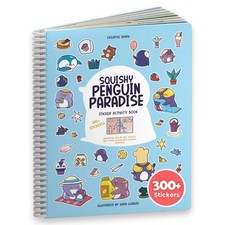 Cupkin, Creative Spark, Squishy Penguin Paradise, Sticker Activity Book