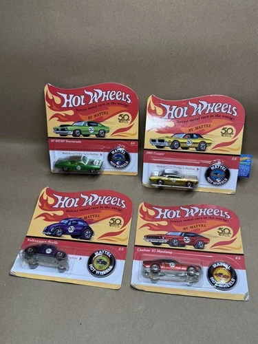 Hot Wheels 50th Anniversary Set - Red Lines - Brand New And Sealed