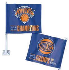 New York Knicks NBA 2026 Champions Car Flag
